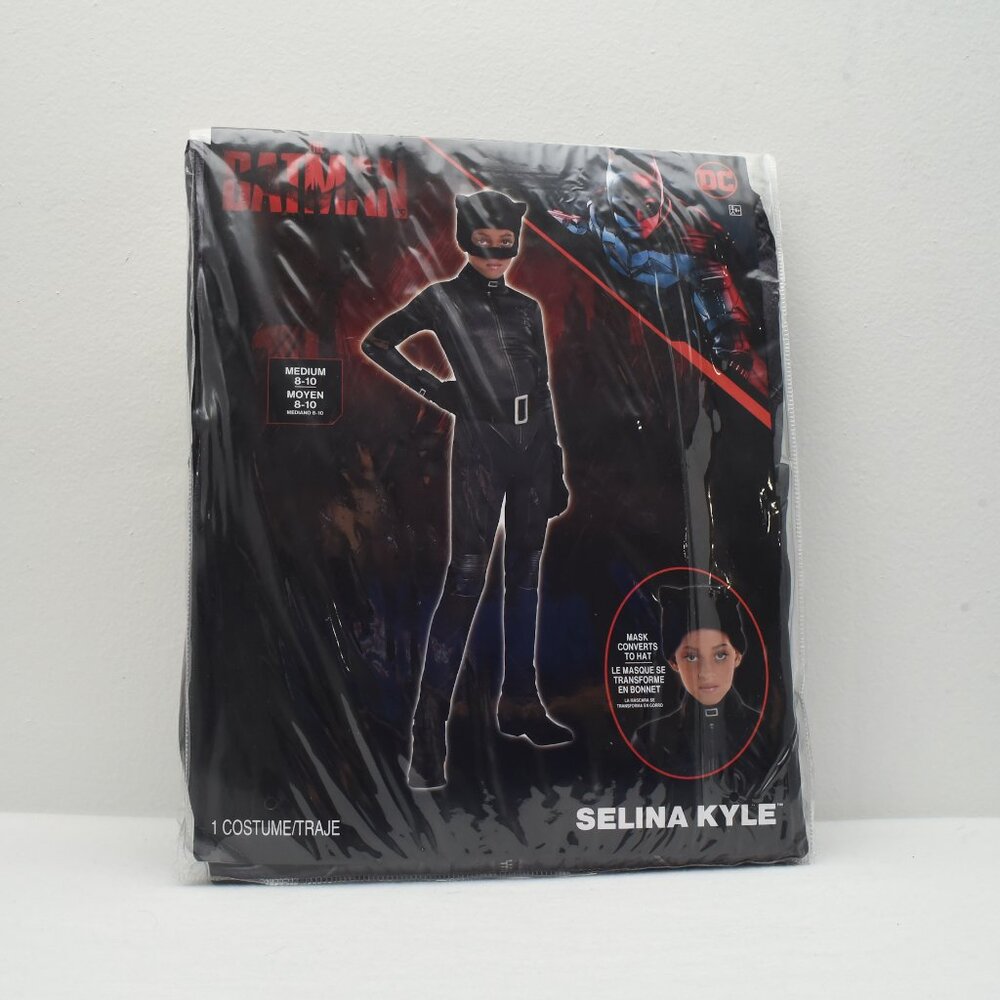 The Batman Selina Kyle Girls Costume Small 2-4 or Medium 8-10